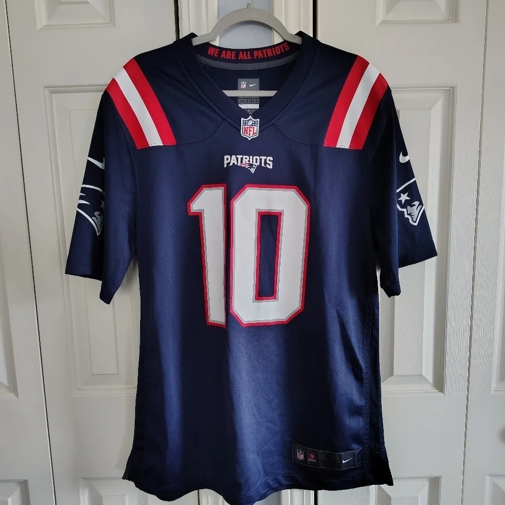 Nike New England Patriots Mac Jones Player Game Shirt Large - Picture 4 of 12